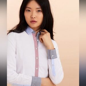 Brooks Brothers Red Fleece Button Down Shirt